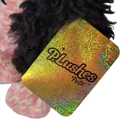 GUND P.Lushes Pets Cala Basset Hound Plush Pink Bow 6" Stuffed Animal Stuffie - Picture 8 of 16